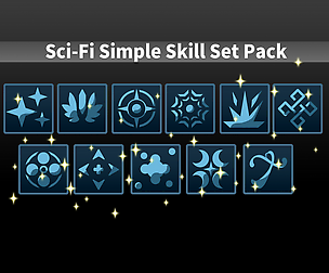 Sci-Fi Simple Skill Set Pack