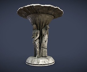 Birdbath Statue