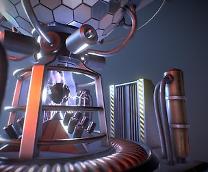 Sci-Fi Reactor Core