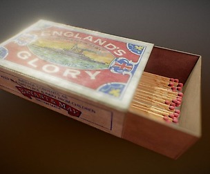 Englands Glory Matchbox