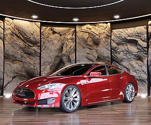 Tesla Model S - Rock Wall Location