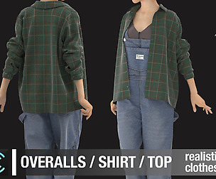 Female outfit / Marvelous Designer project