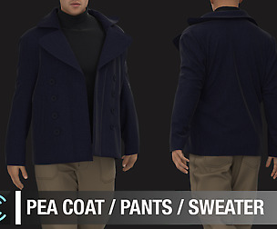 Male outfit / Marvelous Designer project