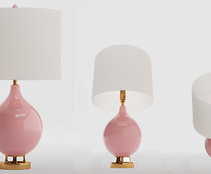 Tassel Table Lamp 3D model
