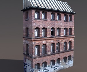 Apartment House #125 Low poly 3d Model