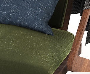 modern italian armchair
