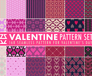 Valentine Pattern Set