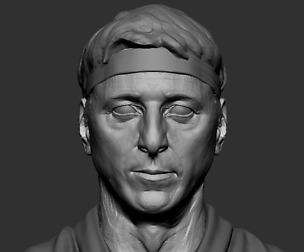 William Zabka Head model