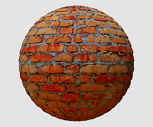 Old Brick Wall PBR Texture