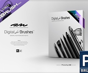 RM ★ Digital ART Brushes EE (for Photoshop)