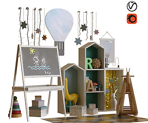 Children decor set 002