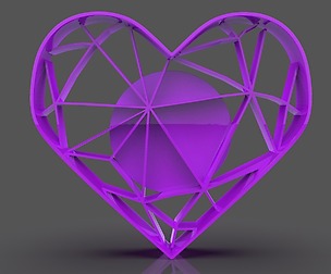Heart Lines Cookie Cutter