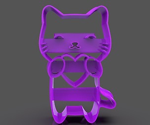 Lovely Cat Cookie Cutter