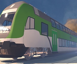 Railways Train Bombardier Dragon