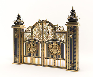 Classic Mansion Gate