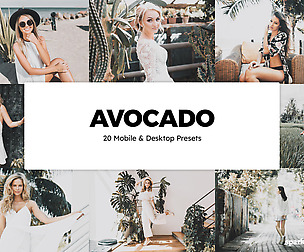 20 Avocado Lightroom Presets and LUTs