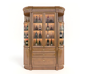 Liquor Cabinet Classic Style