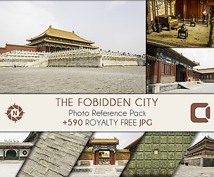The Forbidden City - Photo reference pack