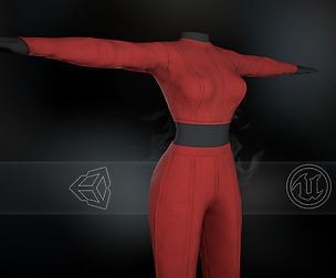 Red Women Outfit