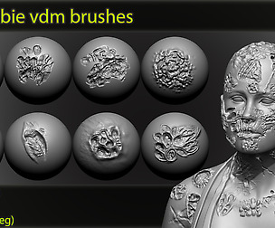 40 zombie vdm brushes + tool