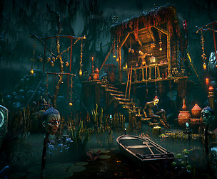 Swamp hut