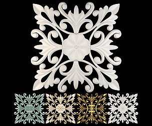 Decorative Wall Rosettes 05