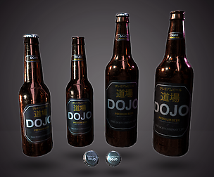 Beer Bottles and Cap Pack - PBR Game Ready