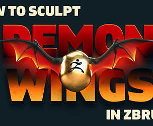 How to create Demon wings in ZBrush
