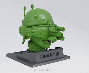 Blast Range HeadHelmet Collectible 01