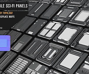 48 REPETABLE SCI-FI PANELS