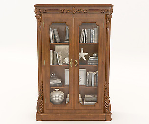 Display Cabinet Classic Style