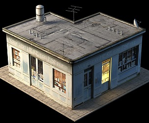 Small Shop Building