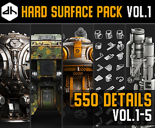 Hard Surface Pack Vol.1