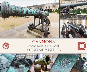 Cannons - Photo Reference Pack