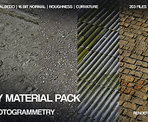 35 * 8K Material pack | 16 and 32 bit