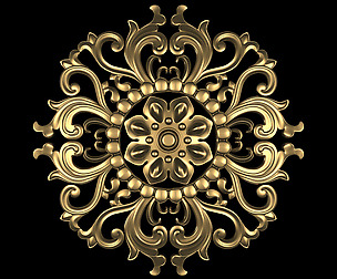 Decorative Wall Rosettes 07