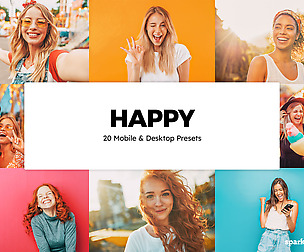 20 Happy Lightroom Presets and LUTs