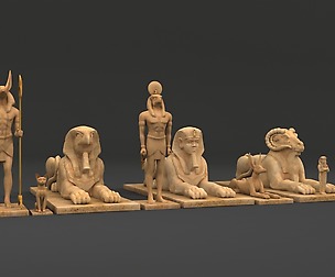 Egyptian Statues