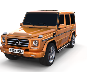 Mercedes Benz G Class Orange