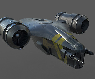 Mandalorian spaceship