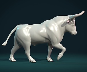 Bull  Sculpture