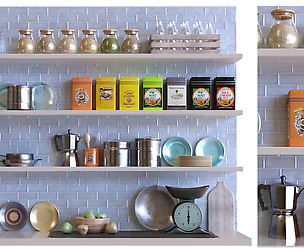 kitchen decor set 004