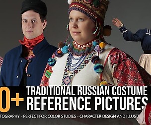 390 + Russian Costume Reference Pictures