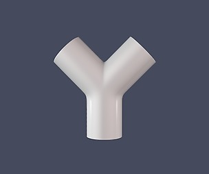 45 Degree Pipe Connection