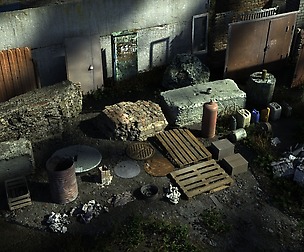 52 Urban assets - 8K PBR - Cinematic LODs