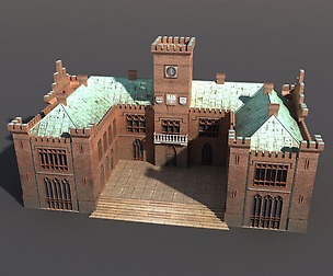 Castle. City hall
