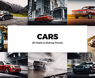 20 Cars Lightroom Presets and LUTs