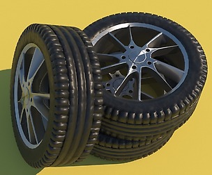 Sports Car Wheel