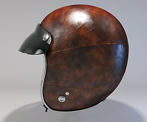 Retro Motorcycle Helmet