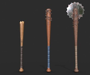 Baseball Bats Assets 02